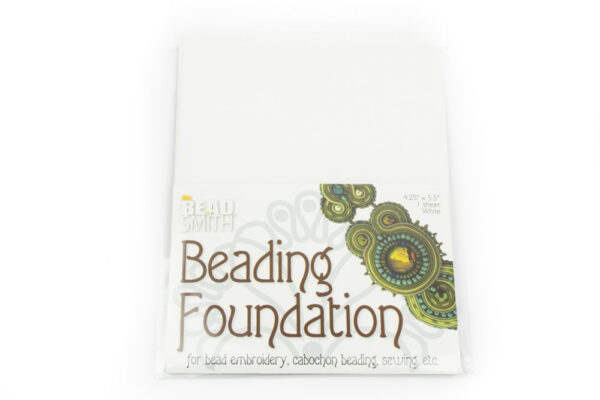 Beading Foundation 10,8x14cm Weiß